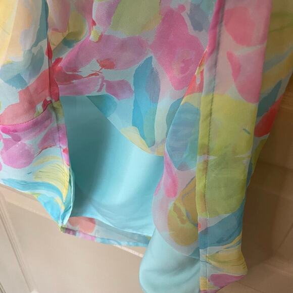 Y2k VILLAGER FLORAL SKIRT - Picture 5 of 6